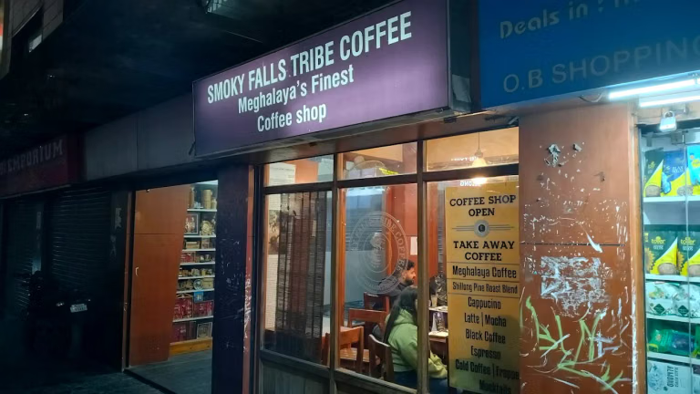 A cup of Meghalaya coffee served at a local Shillong cafe